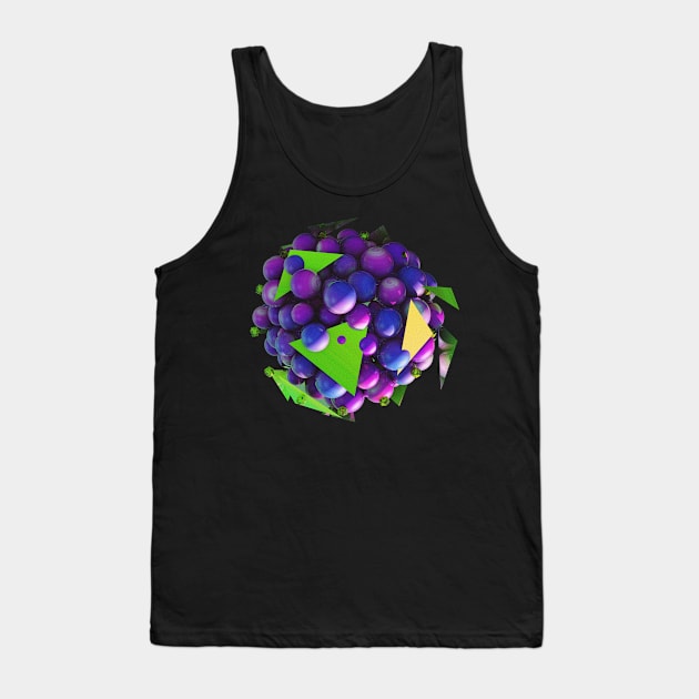 Planet futuristic modern 3d space Tank Top by carolsalazar